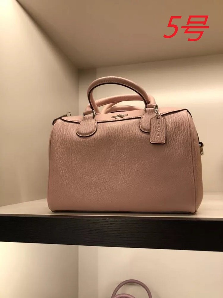 coach蔻驰女士波士顿桶包手提斜挎单肩包