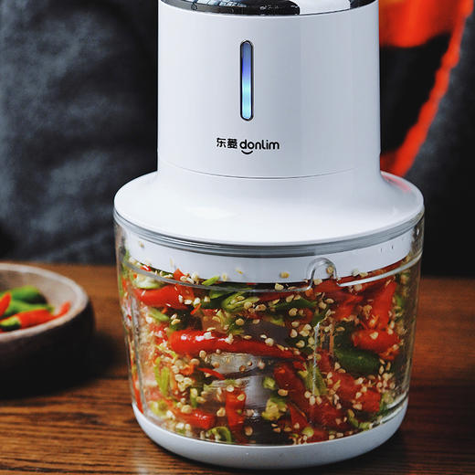 【无线设计 可剥蒜 可搅肉 一键启动】东菱无线绞肉机 料理机 商品图3