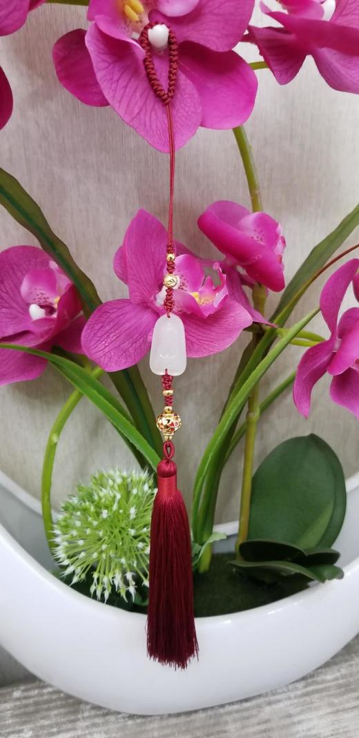 和田玉流苏挂件-中国风伴手礼 商品图5