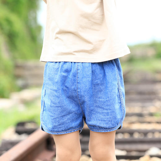 KZ LM19037 儿童牛仔短裤80-120特价 商品图0