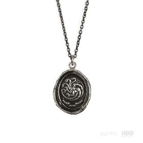北京仓｜Pyrrha-权力游戏-House Targaryen-坦格利安家族 护身符 项链［加拿大设计师］