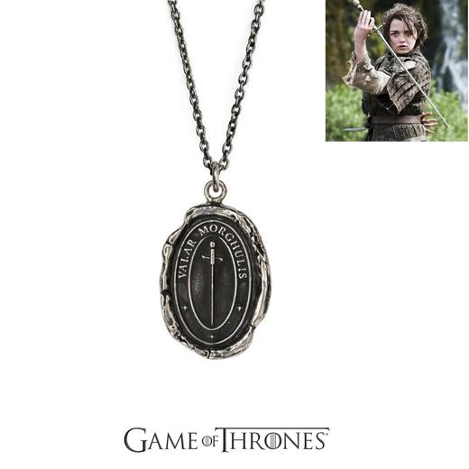 北京仓｜Pyrrha-权力游戏-Arya Stark-艾莉亚 终成大器 护身符 项链［加拿大设计师］ 商品图0