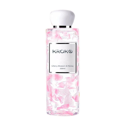 〖拍1发2〗泰国进口KROKO樱花玫瑰薰衣草沐浴露 250ml/瓶 花瓣沐浴液持久留香 商品图4