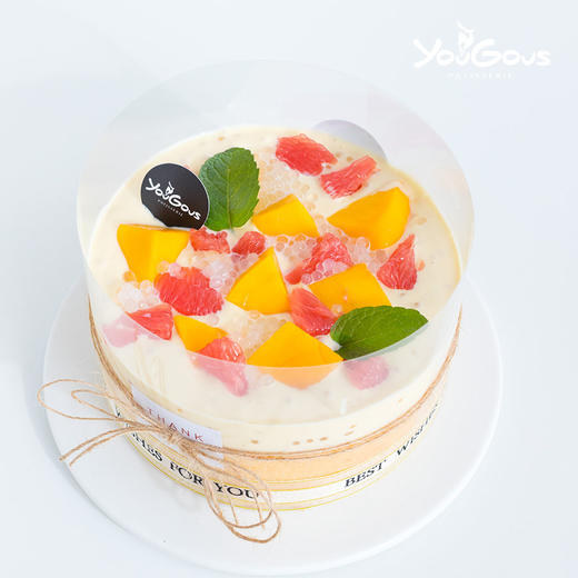 杨枝甘露爆浆蛋糕