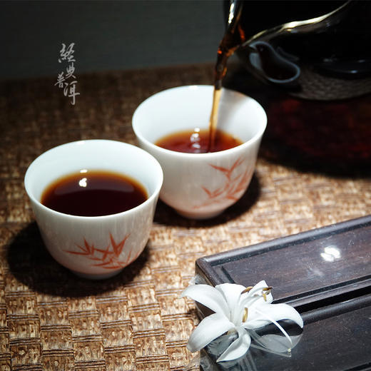 2018年云集 优质普洱熟茶 石昆牧老师定制系列 轻发酵 商品图3