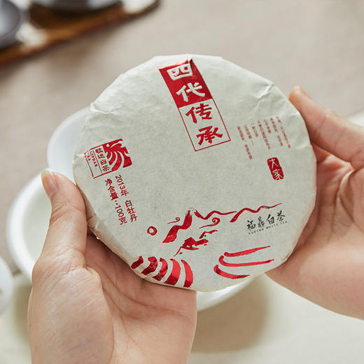 大家系列丨2013年 白牡丹 四代传承 100g*6/盒 商品图1