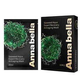 【完税进口】泰国安娜贝拉Annabella海藻面膜黑金版10片