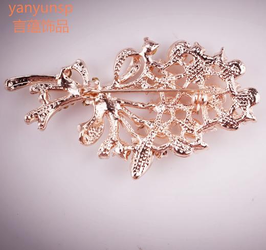 猫眼石水钻麦穗花朵高档胸针别针衣饰配饰 TZW 商品图3