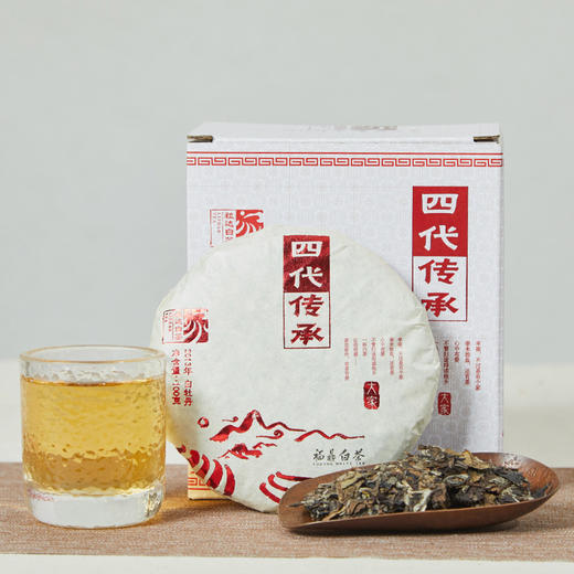大家系列丨2013年 白牡丹 四代传承 100g*6/盒 商品图0