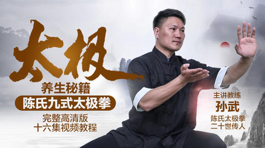 09 陈氏九式太极拳之右掩手肱拳 商品图0