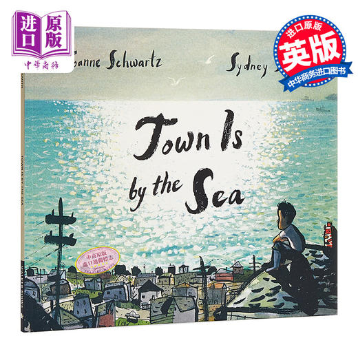【中商原版】海边小镇 英文原版 Town Is by the Sea 2018年凯特格林威金奖 获奖绘本 Sydney Smith 3-6岁 商品图0