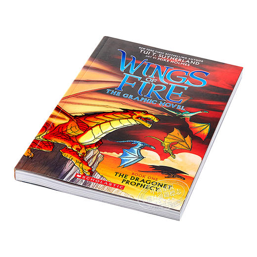 预售 火翼飞龙漫画1：飞离天翼国的空中囚牢 英文原版 Wings of Fire Graphic Novel #01 Tui Sutherland 儿童绘本 绘本小说 商品图2
