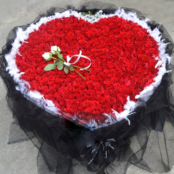 999朵玫瑰巨型大气花束告白求婚生日情人节纪念日浪漫惊喜送女朋友