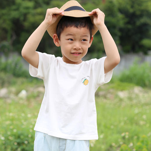 SY LM19205 儿童白色/粉色T恤80-120 商品图2