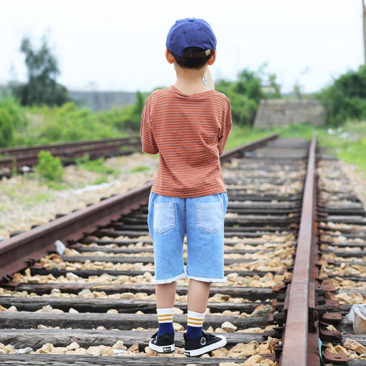 SY LM19122 男女儿童纯棉T恤80-120 商品图4