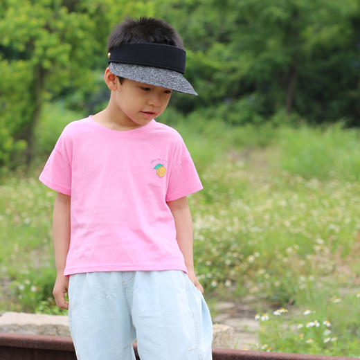 SY LM19205 儿童白色/粉色T恤80-120 商品图3