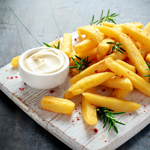 特价太阳谷14冷冻粗薯条约二斤速冻食品