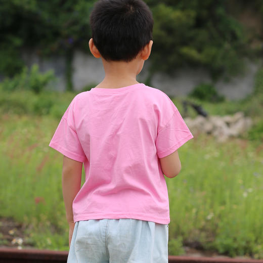 SY LM19205 儿童白色/粉色T恤80-120 商品图4