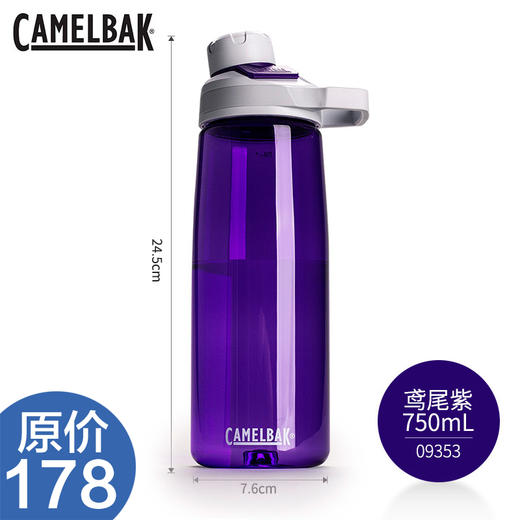 CamelBak/驼峰 0.75升容量运动水瓶 防漏口设计 商品图0
