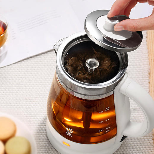 永利汇玻璃蒸茶器自动蒸汽多功能养生壶电加热小型煮茶壶家用普洱壶日式 商品图2
