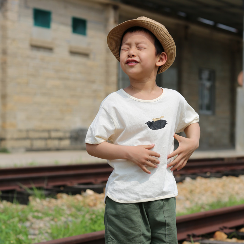 SY LM19166 儿童T恤男女80-120