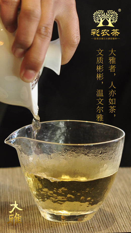 彩农茶｜易武大雅2017秋古树纯料青饼 商品图4