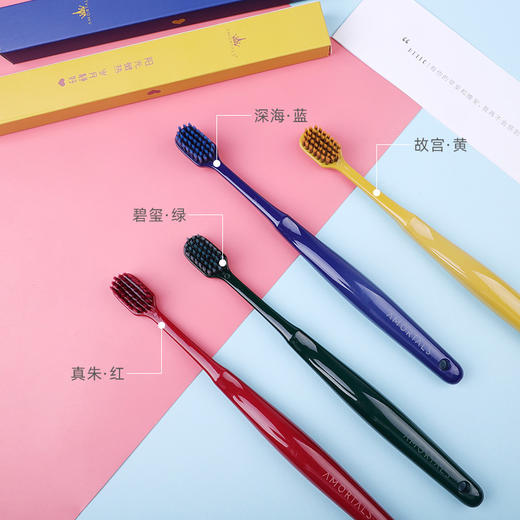 【积分兑换】AMRTALS/amrtals 尔木萄牙刷 软毛宽头护牙龈防出血 一盒两只 轻奢精品 颜值爆表！ 商品图1