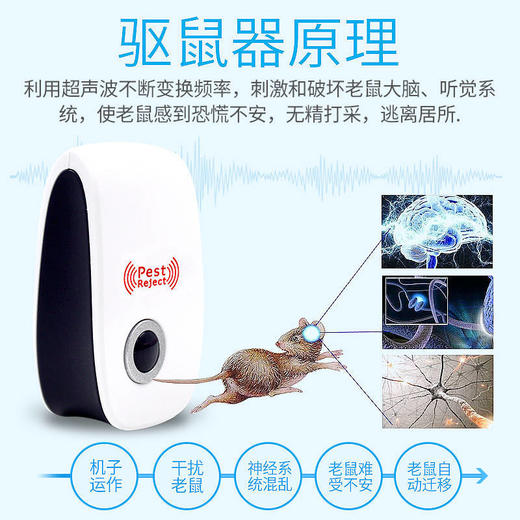 变频大功率超声波电子驱蚊器驱鼠器 商品图3