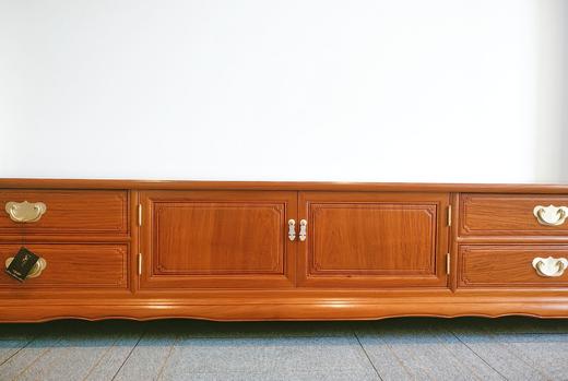 红桥红  家具严选  缅甸花梨(大果紫檀）  【230 带柜门抽屉明式 电视柜】 商品图2