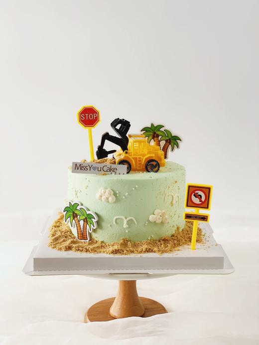 定制款蛋糕 - 推土机 商品图0