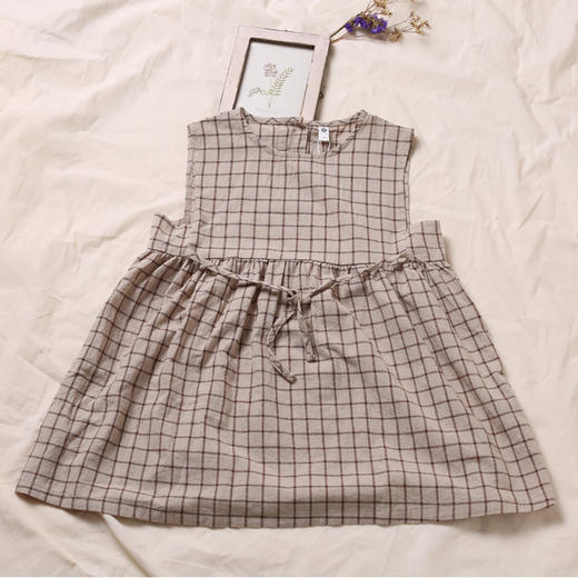 QZ LM19068 杏色连衣裙80-120 商品图4