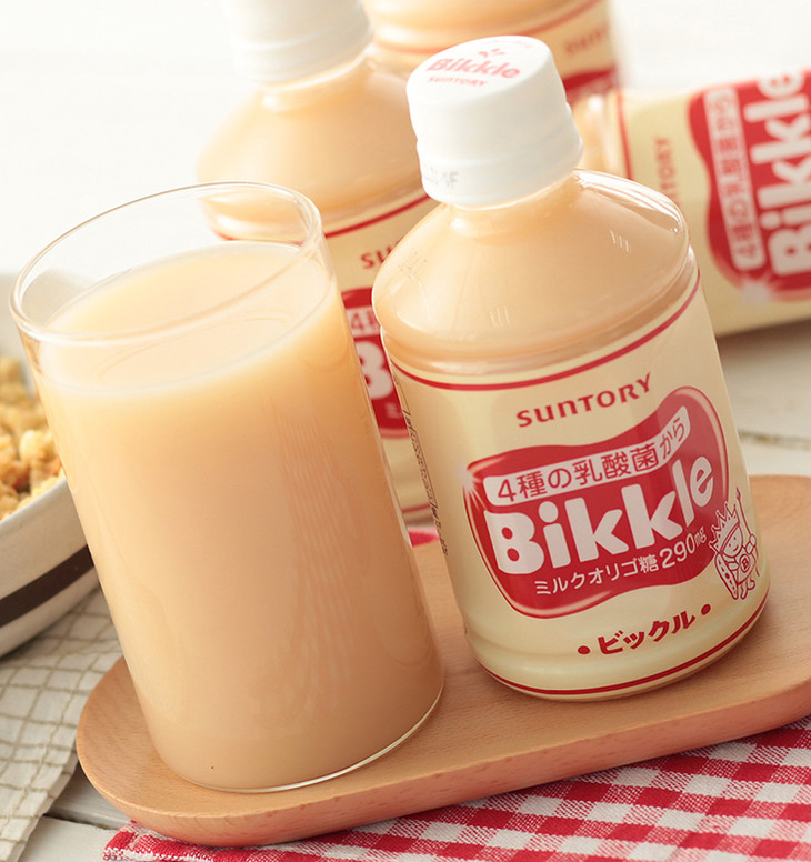 suntory三得利活性乳酸菌饮料益生早餐儿童饮品280ml