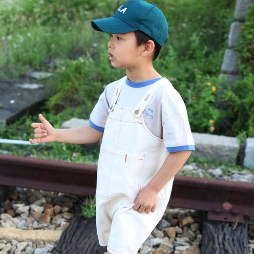 KZ LM19009 儿童米/灰色短裤80-120 商品图4