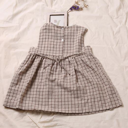 QZ LM19068 杏色连衣裙80-120 商品图5