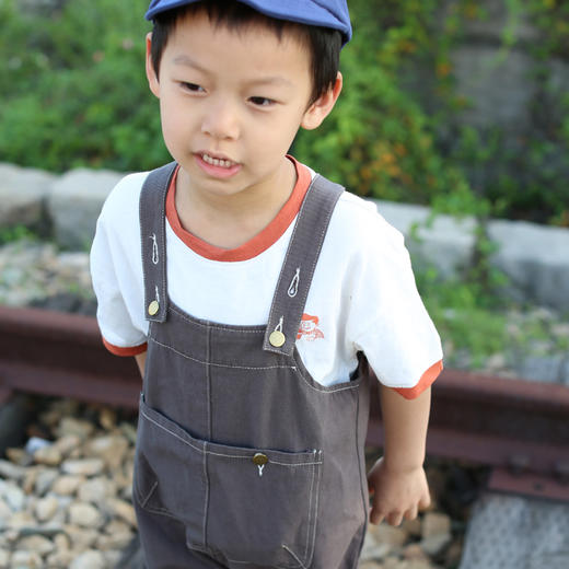 KZ LM19009 儿童米/灰色短裤80-120 商品图3