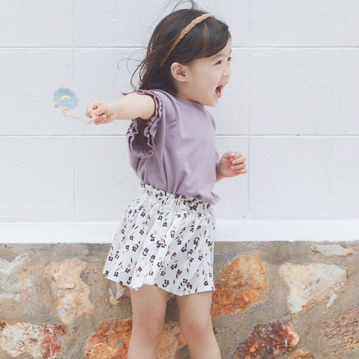 QZLM19053 女童杏色半裙80-120 商品图1