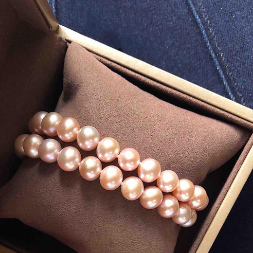 CLASSIC系列 经典款 天然粉色淡水珍洙项链珠手链 商品图1