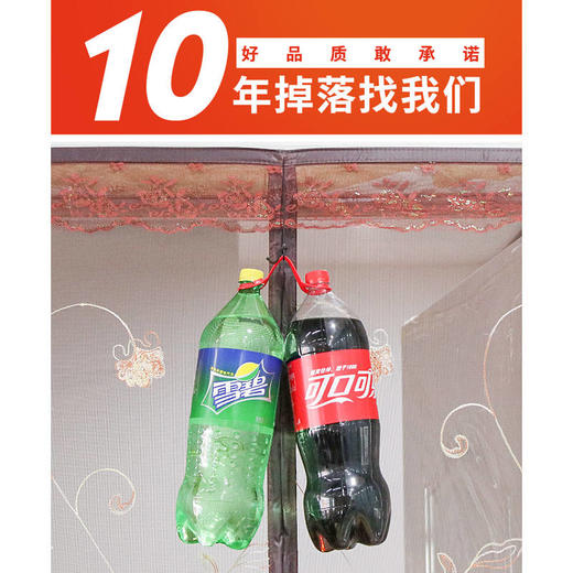 抖音推荐 魔术贴防蚊门帘磁性纱门夏季防蝇加密家用卧室隔断纱窗帘， 商品图2