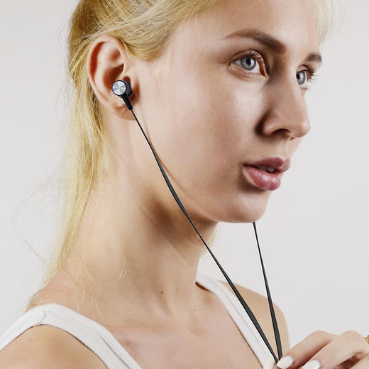 Feliztrip斐利斯 休闲半入耳式带麦克风耳机有线控K歌手机耳塞 TR-W110 商品图4