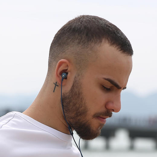 Feliztrip斐利斯 时尚双膜片动圈带麦克风入耳式耳机有线控听音清晰畅玩游戏 TR-H19 商品图1