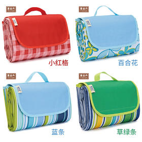 牛津布户外野餐垫防水野营垫创意手提防潮垫 TZW