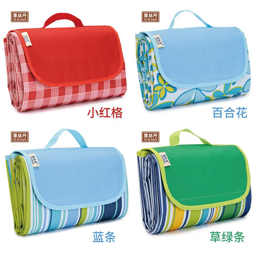 牛津布户外野餐垫防水野营垫创意手提防潮垫 TZW 商品图0