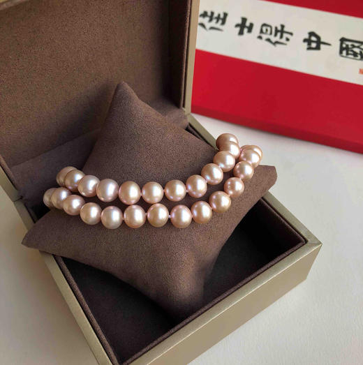 CLASSIC系列 经典款 天然粉色淡水珍洙项链珠手链 商品图0