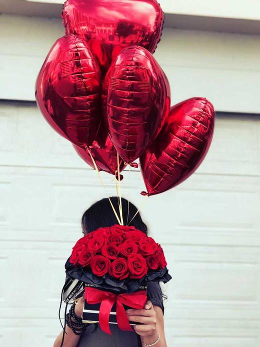 33枝告白气球浪漫花盒 商品图7