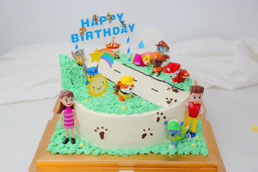 汪汪队主题蛋糕 商品图0