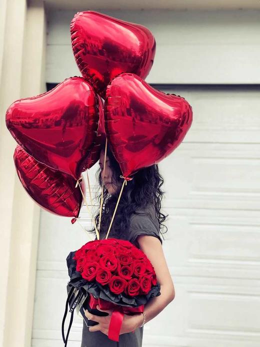 33枝告白气球浪漫花盒 商品图9