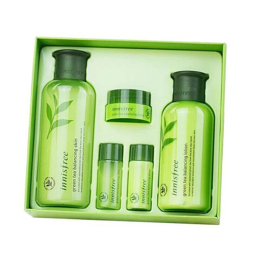 【香港直邮】韩国悦诗风吟innisfree 绿茶精萃 绿茶平衡水乳套装 新老包装随机发货 商品图0