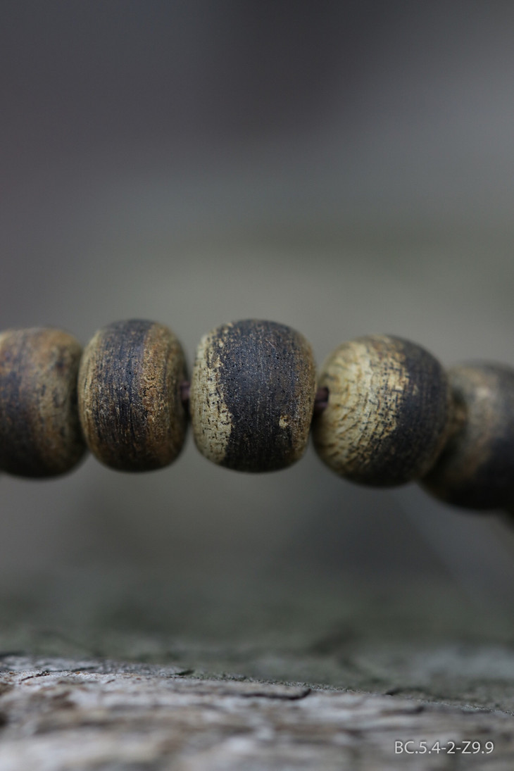 文莱奇楠种沉水72mm手串59g