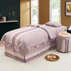 FD67紫色床罩四件套阳离子电雕 商品缩略图0