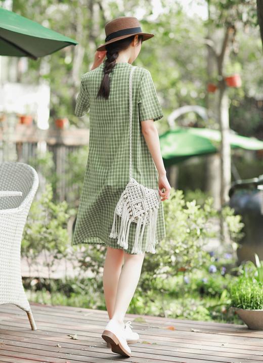 裁缝学苑 AW30女士连衣裙A字裙1:1实物服装纸样剪裁图纸牛皮纸样 商品图4
